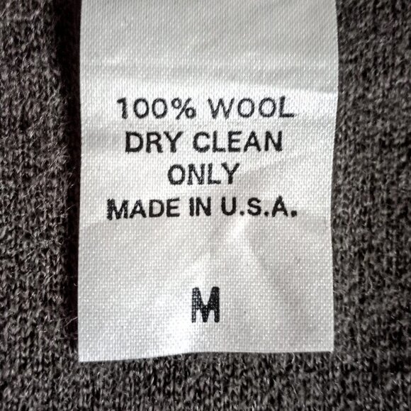 Eileen Fisher Long Brown Pure Wool 1-Button Jacket - Picture 6 of 7